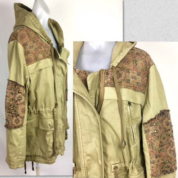 Free People Tapestry Military Parka - Picture 7 of 8